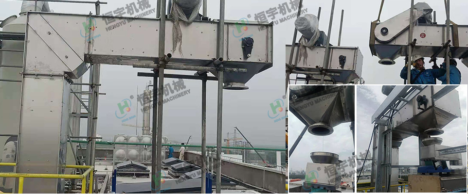 提升機(jī)-2升-上海-提升高度17米一臺(tái)---12米一臺(tái)-水平8米2臺(tái)-一共4臺(tái)--物料:酚醛樹脂--比重0.65-客戶現(xiàn)場(chǎng)1